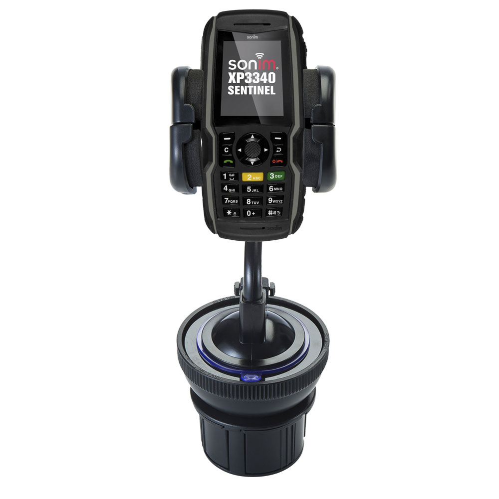 Cup Holder compatible with the Sonim Sentinel XP3340