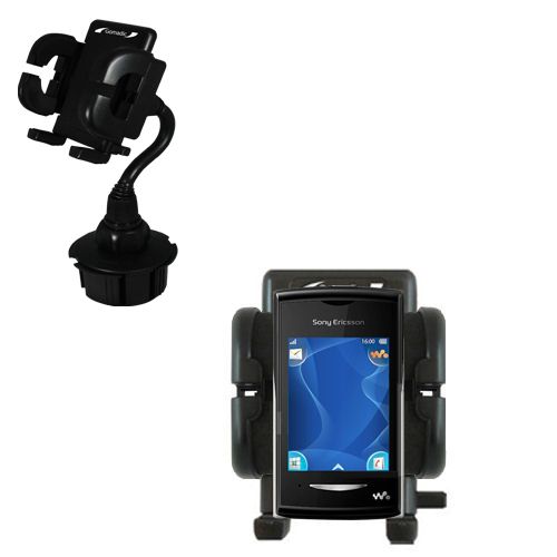 Cup Holder compatible with the Sony Ericsson Yendo Yendo A