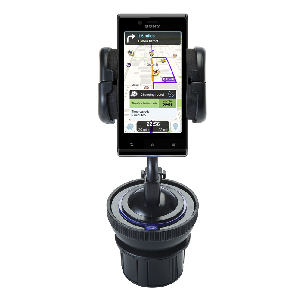 Cup Holder compatible with the Sony Xperia J