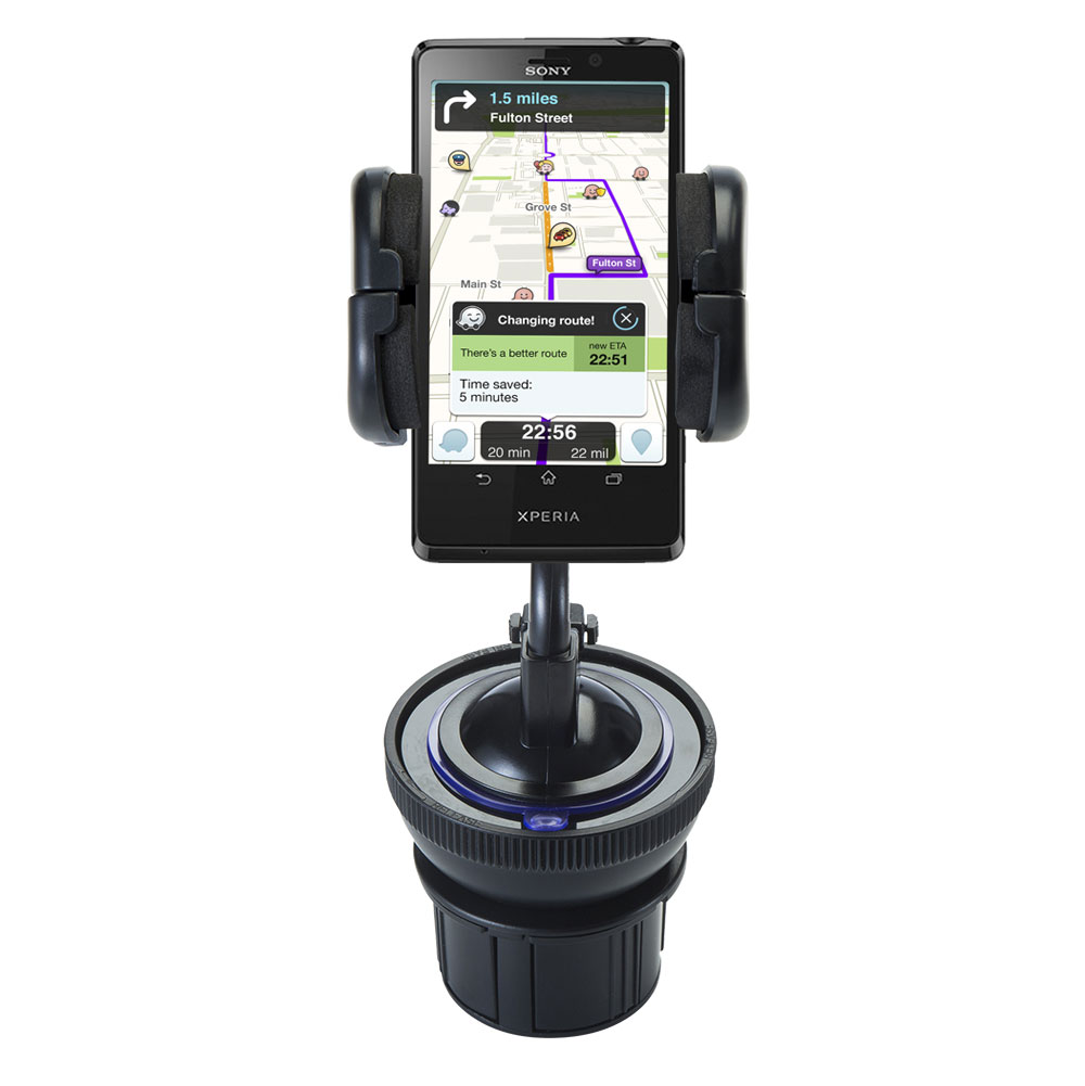Cup Holder compatible with the Sony Xperia T / TX / TL