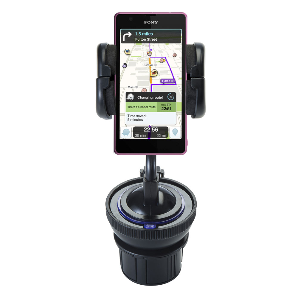Cup Holder compatible with the Sony Xperia ZR