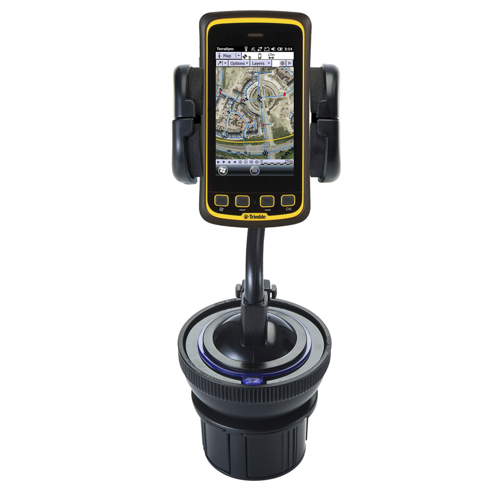 Cup Holder compatible with the Trimble Juno 5B 5D