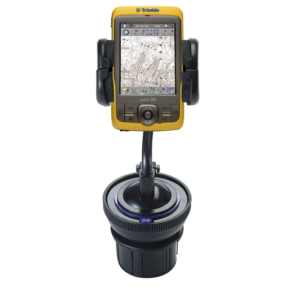 Cup Holder compatible with the Trimble Juno SB