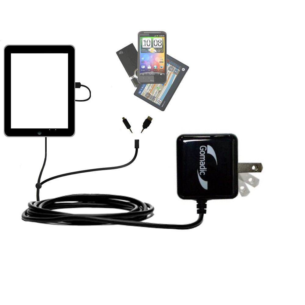 Double Wall Home Charger with tips including compatible with the Azpen A820