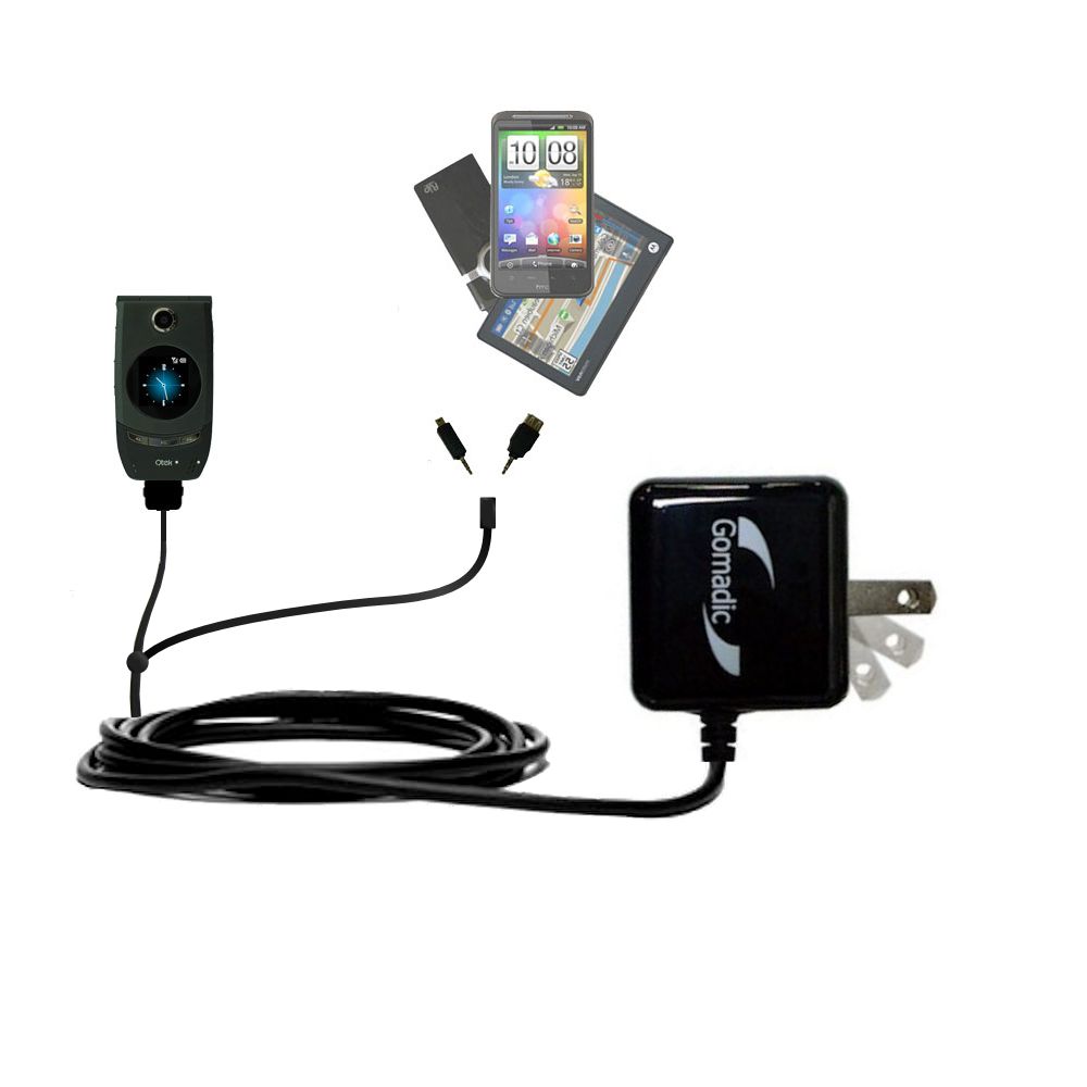 Double Wall Home Charger with tips including compatible with the Cingular StarTrek / Star Trek