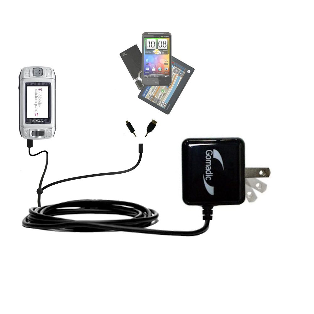 Double Wall Home Charger with tips including compatible with the Danger Hiptop 2