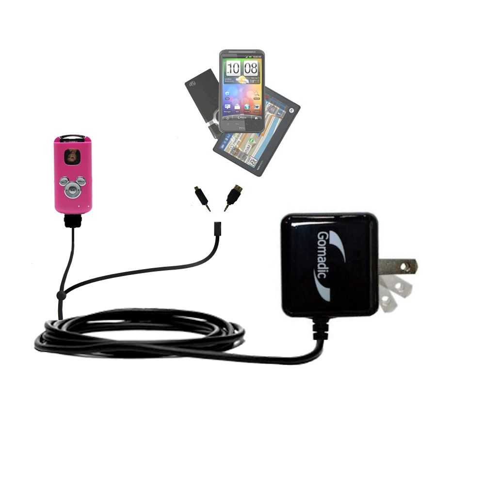 Double Wall Home Charger with tips including compatible with the Disney Mix Stick