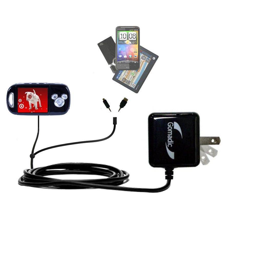 Double Wall Home Charger with tips including compatible with the Disney Pirates of the Caribbean Mix Max Player DS19013