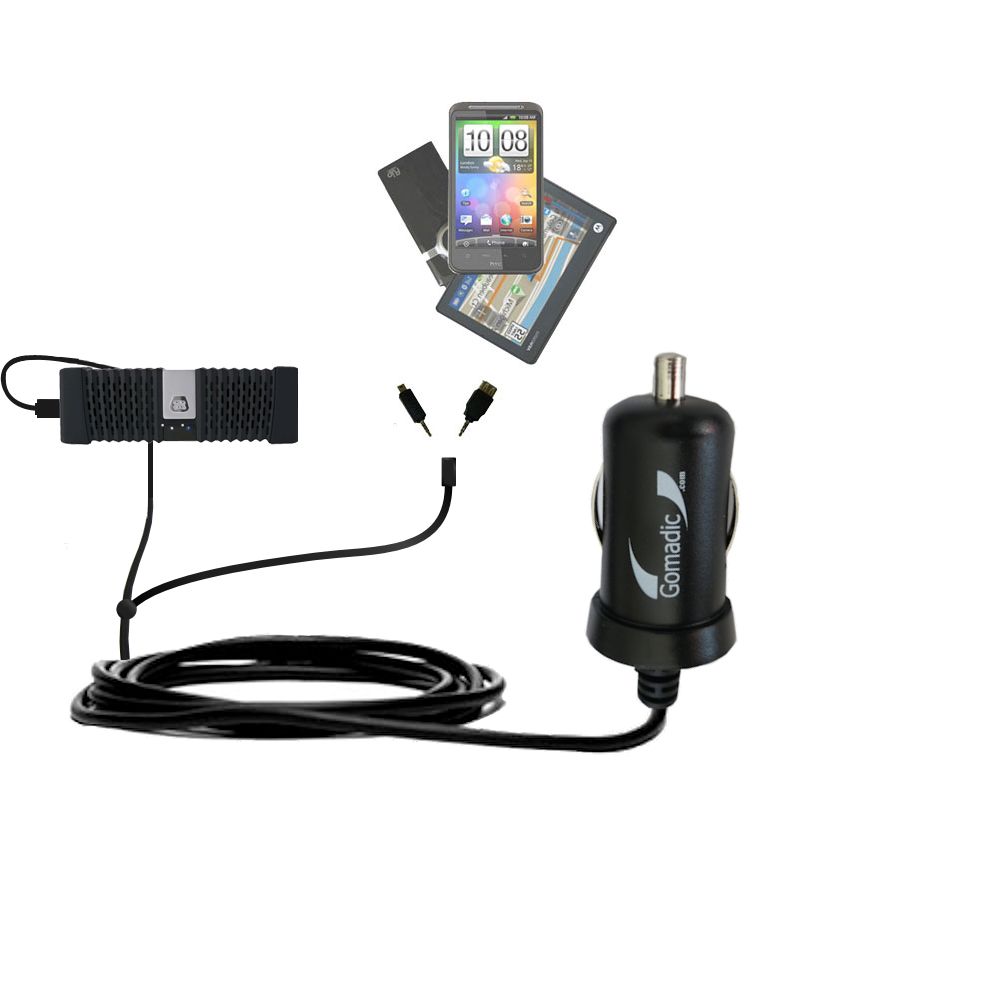 mini Double Car Charger with tips including compatible with the G-Project G-Grip