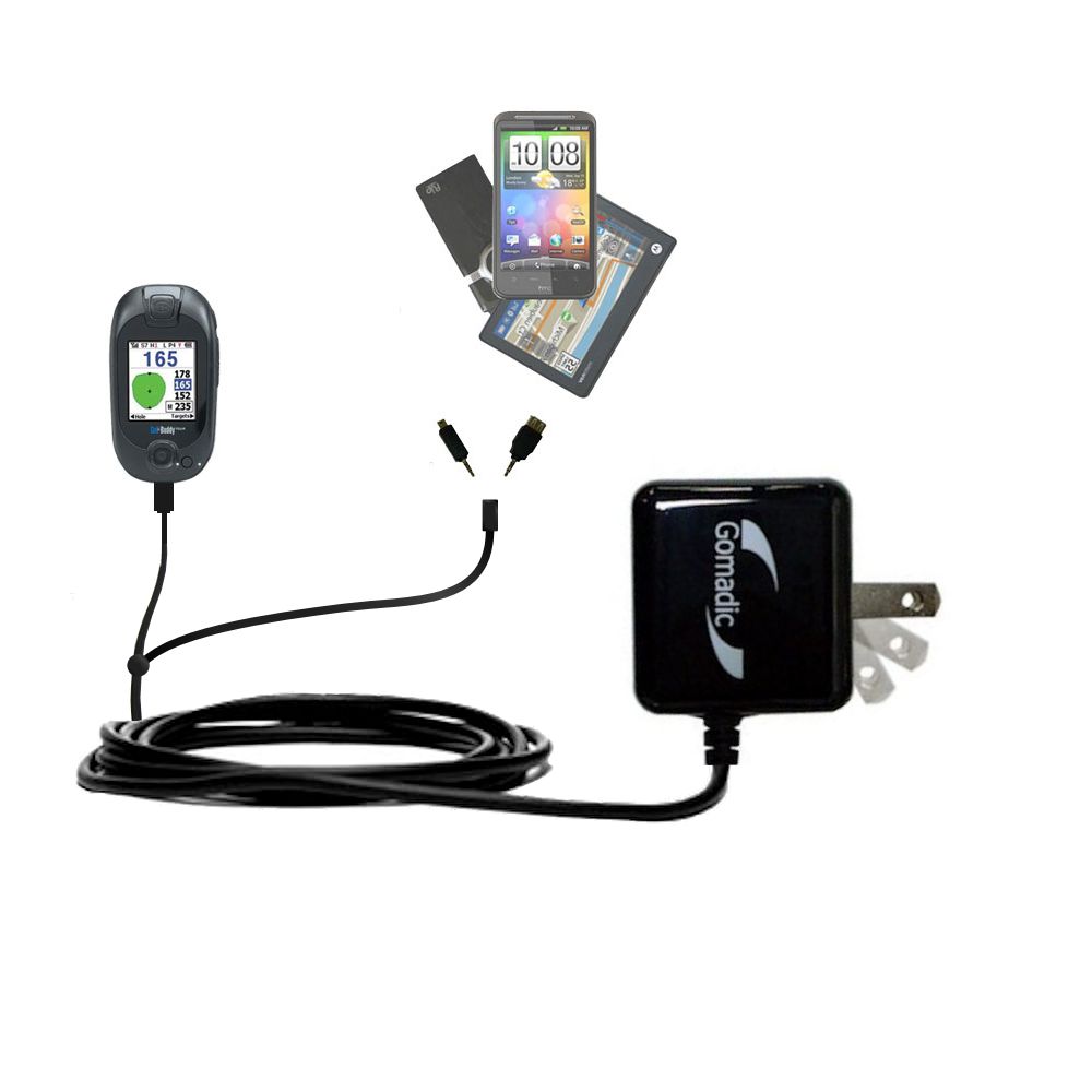 Double Wall Home Charger with tips including compatible with the Golf Buddy Pro DSC-GB200