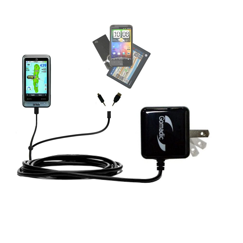 Double Wall Home Charger with tips including compatible with the Golf Buddy PT4