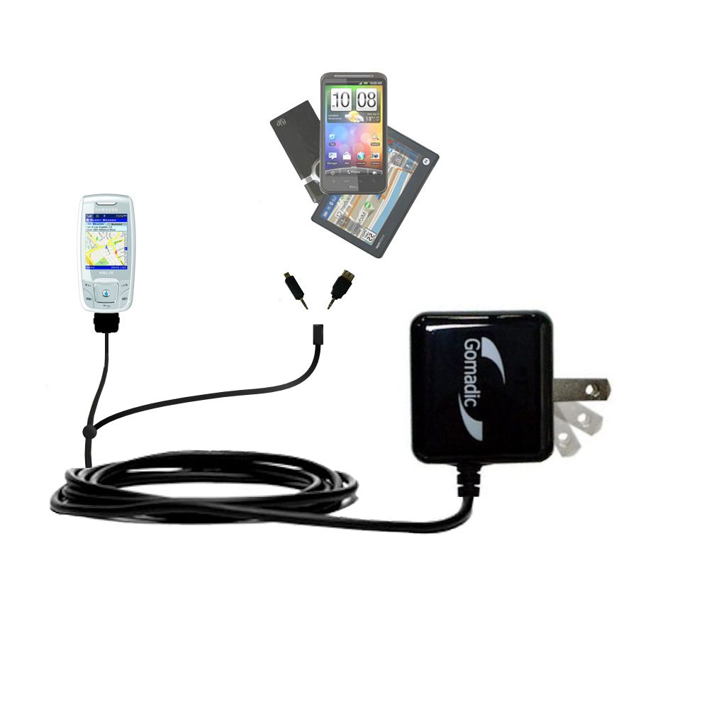 Double Wall Home Charger with tips including compatible with the Helio Drift