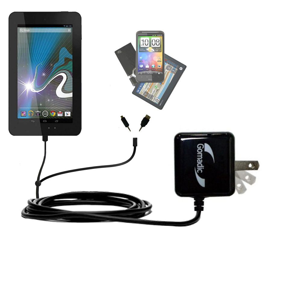 Double Wall Home Charger with tips including compatible with the HP Slate 2800