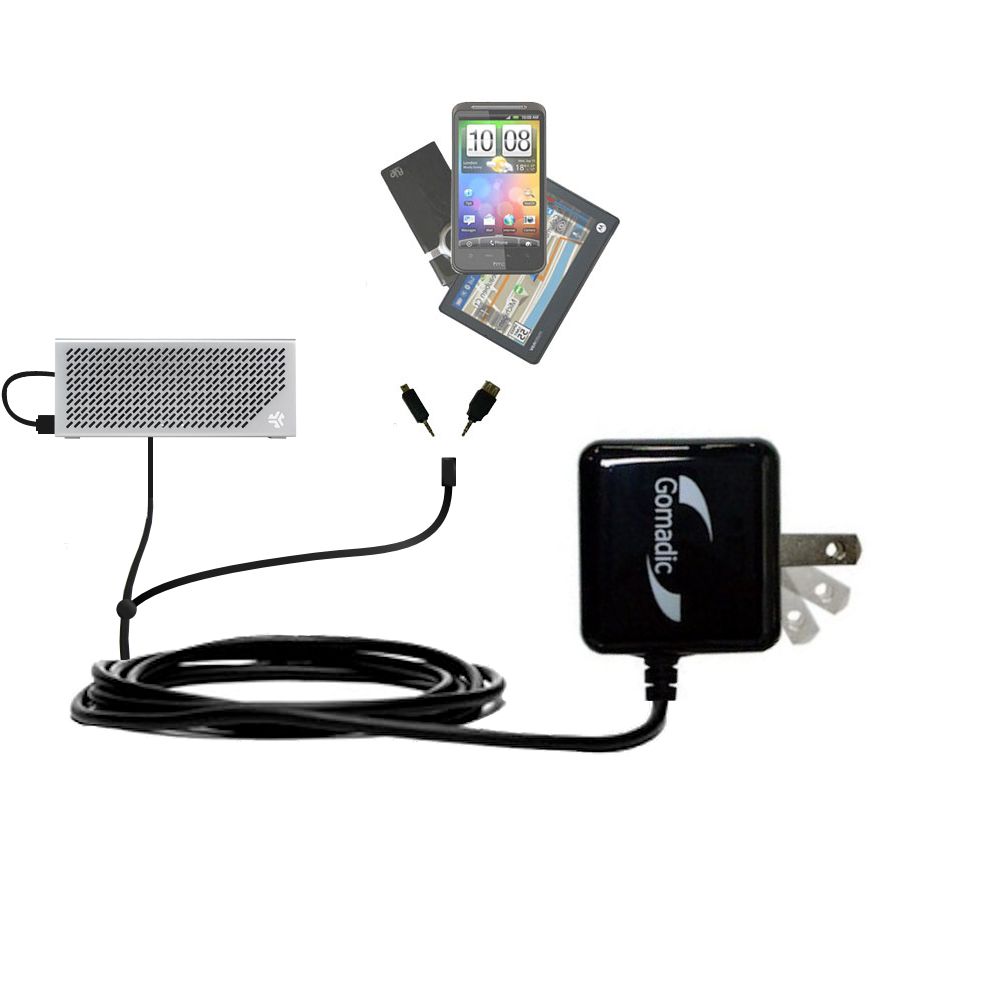 Double Wall Home Charger with tips including compatible with the JLAB Crasher