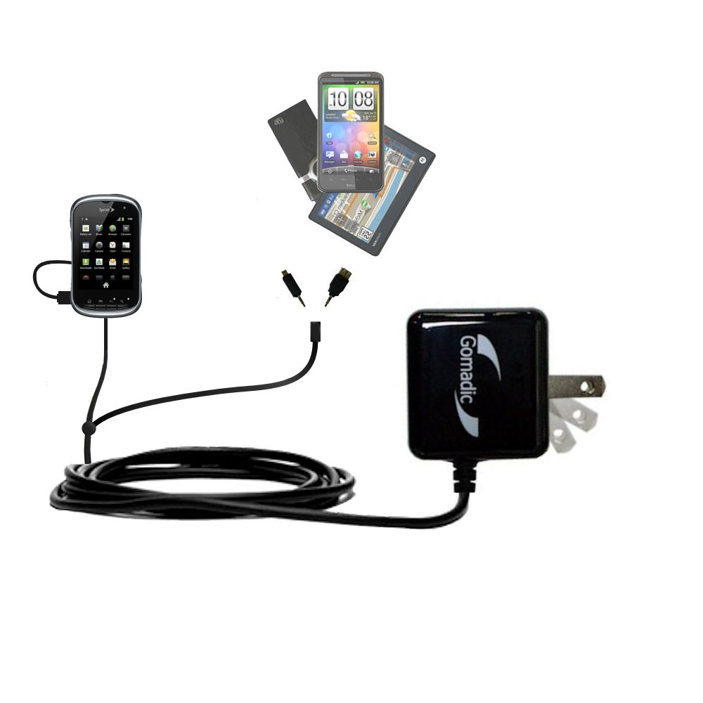 Double Wall Home Charger with tips including compatible with the Kyocera Milano