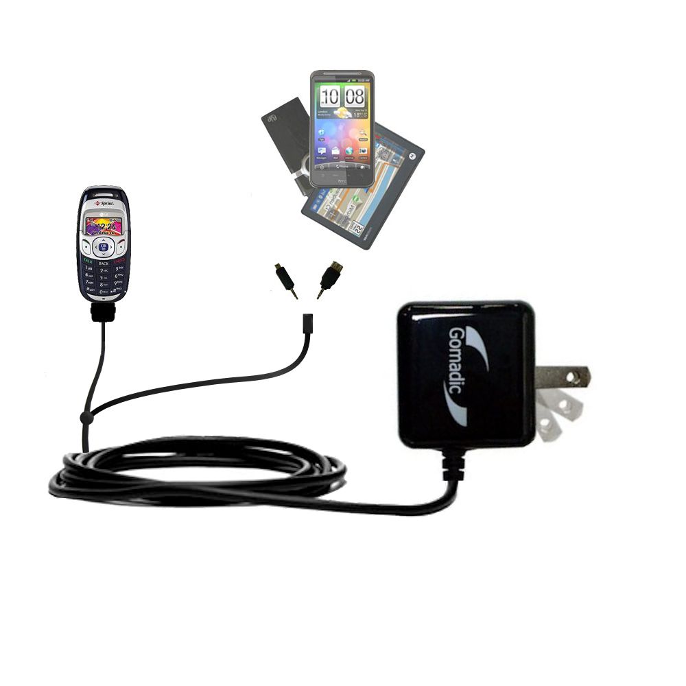 Double Wall Home Charger with tips including compatible with the LG PM-325 / PM 325