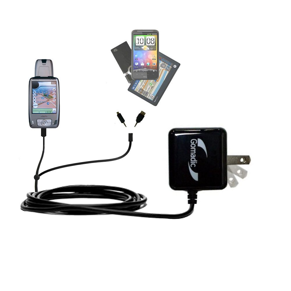 Double Wall Home Charger with tips including compatible with the Mio A201