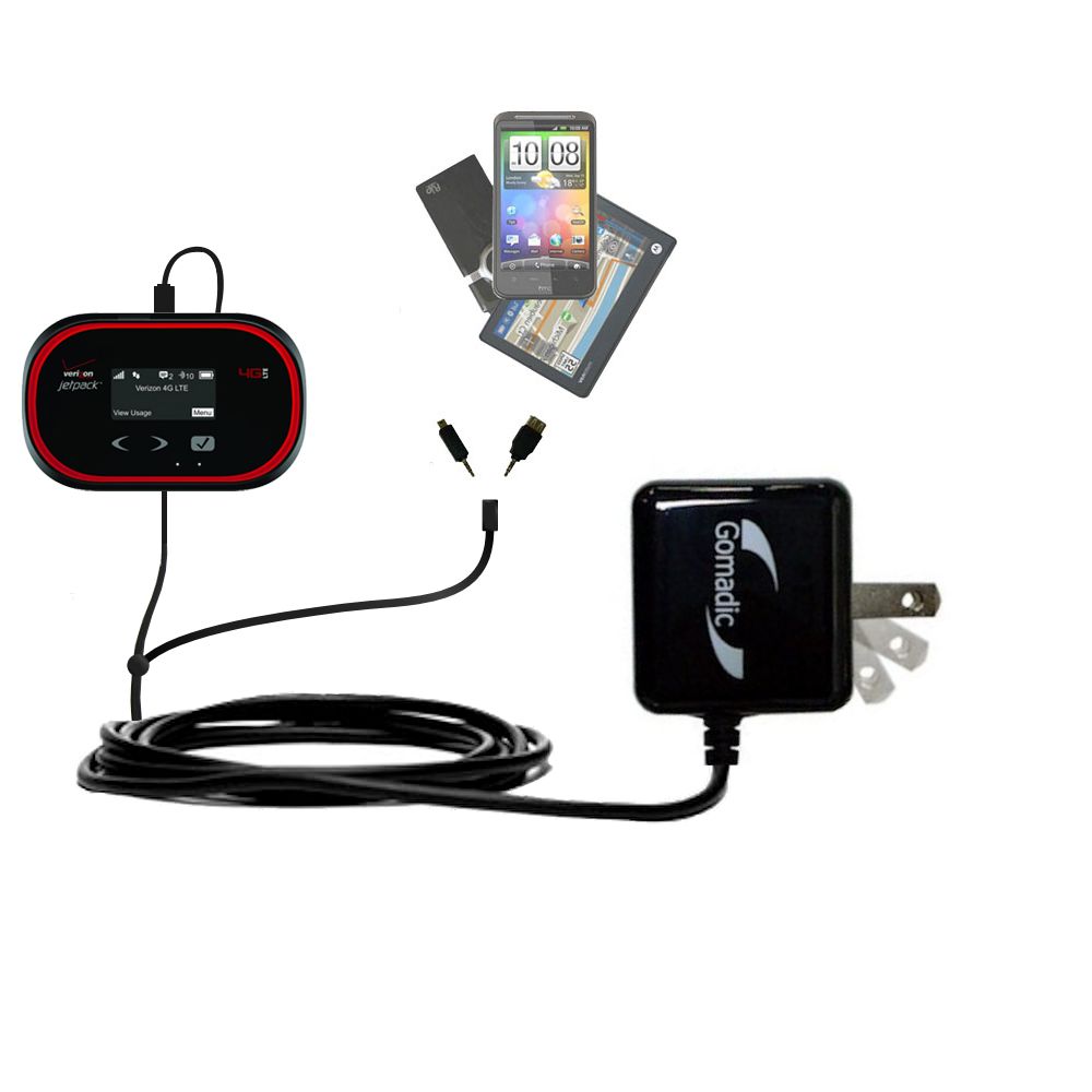 Double Wall Home Charger with tips including compatible with the Novatel 5510L