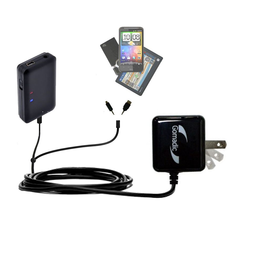 Double Wall Home Charger with tips including compatible with the Patuoxun CE11B-PTX-1
