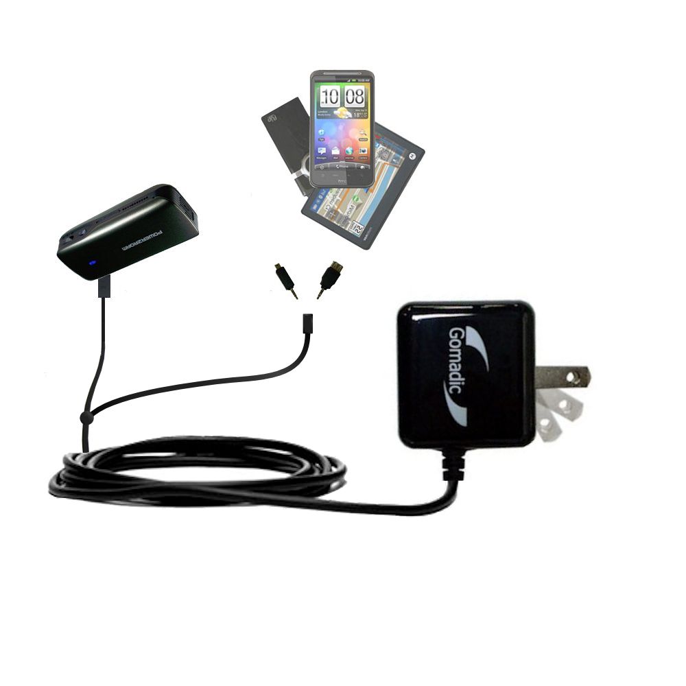 Double Wall Home Charger with tips including compatible with the Power2Roam P2R-100