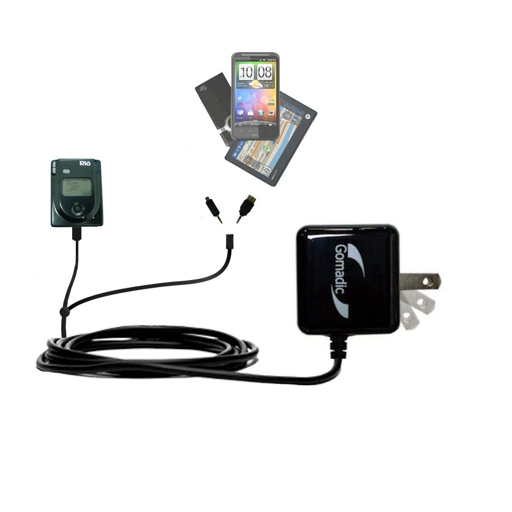 Double Wall Home Charger with tips including compatible with the Rio Eigen