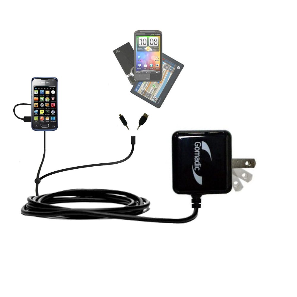 Double Wall Home Charger with tips including compatible with the Samsung Beam Halo