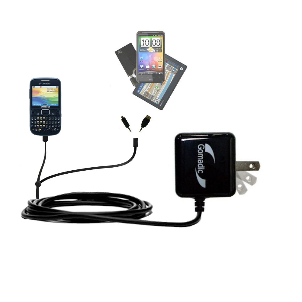 Double Wall Home Charger with tips including compatible with the Samsung Freeform 5