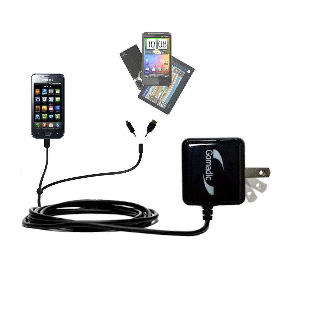 Double Wall Home Charger with tips including compatible with the Samsung GT-I9003