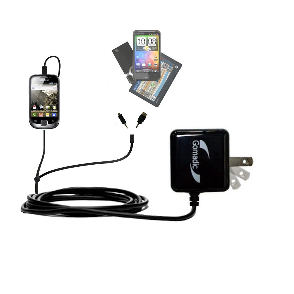 Double Wall Home Charger with tips including compatible with the Samsung Suit