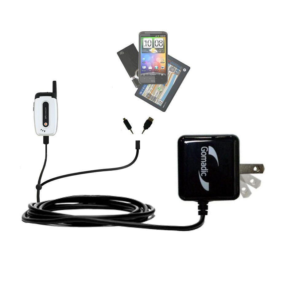 Double Wall Home Charger with tips including compatible with the UTStarcom CDM 8625