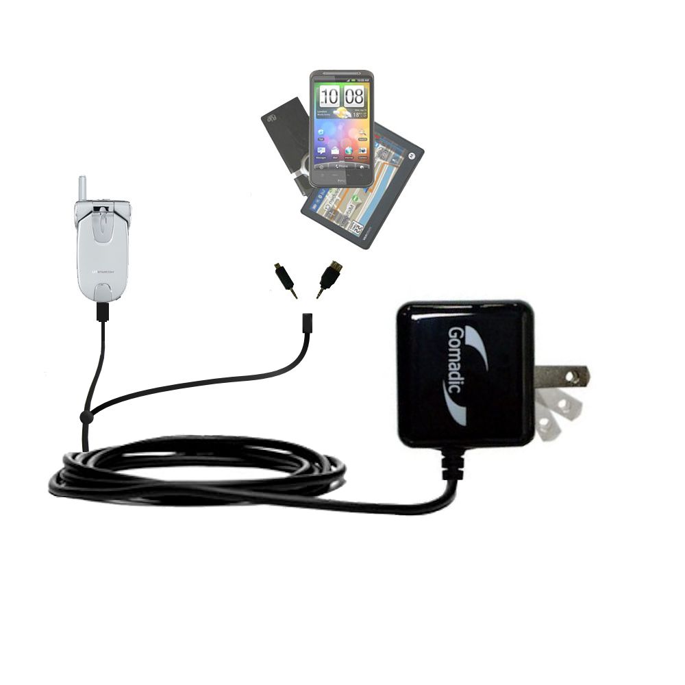 Double Wall Home Charger with tips including compatible with the UTStarcom CDM 8930