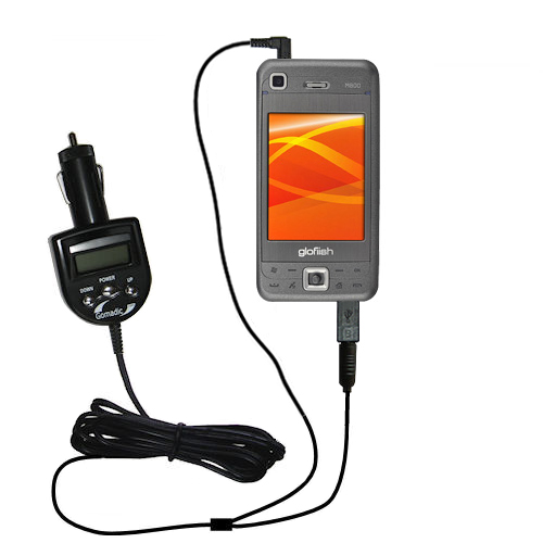 FM Transmitter & Car Charger compatible with the ETEN M810 M800
