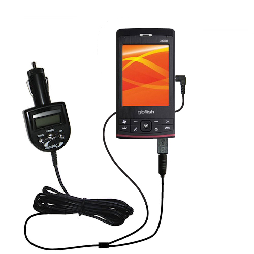 FM Transmitter & Car Charger compatible with the ETEN X650 X600