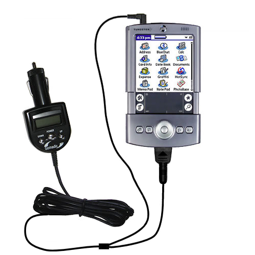 FM Transmitter & Car Charger compatible with the Palm palm Tungsten T