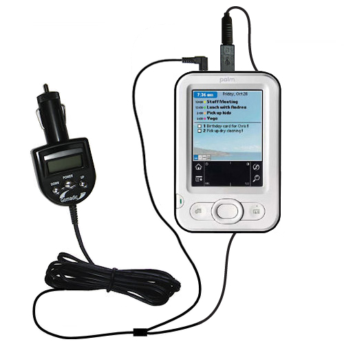 FM Transmitter & Car Charger compatible with the Palm Z22