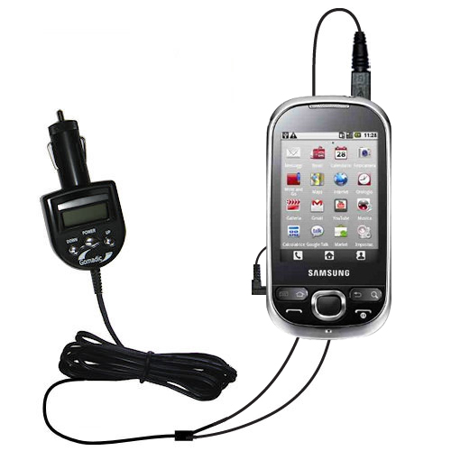 FM Transmitter & Car Charger compatible with the Samsung Galaxy 5 S5