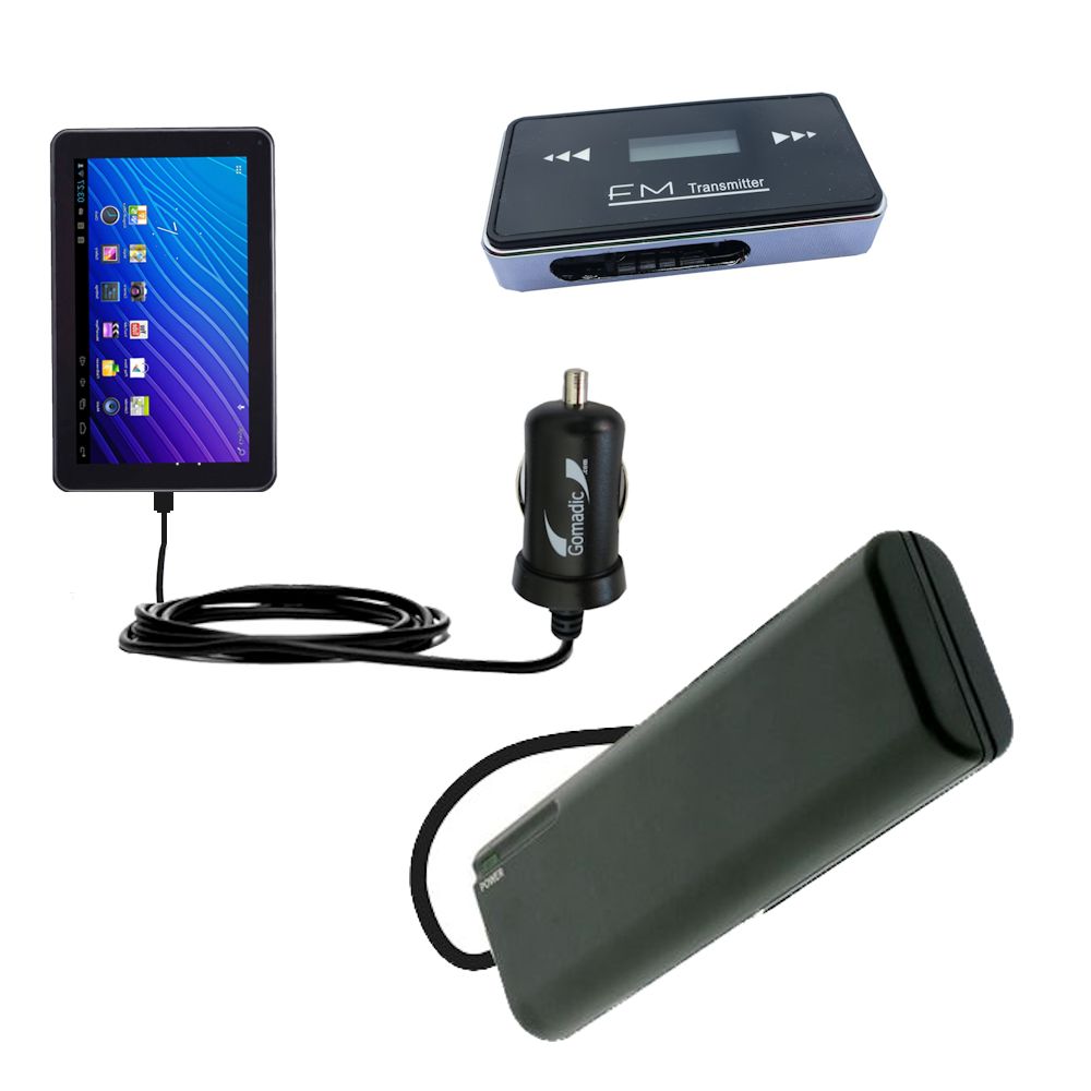 holiday accessory gift bundle set for the Double Power DOPO GS-918 9 inch tablet