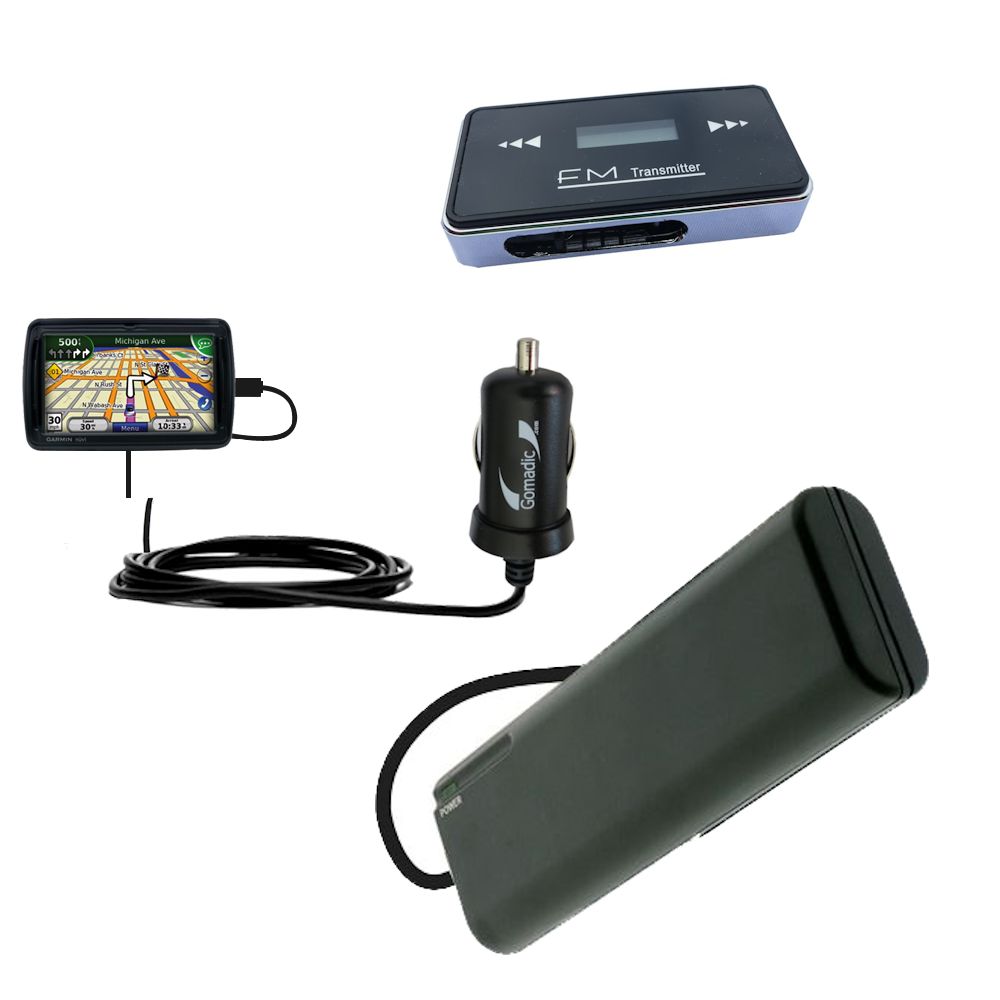 holiday accessory gift bundle set for the Garmin Nuvi 855
