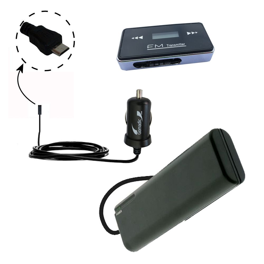 holiday accessory gift bundle set for the Gomadic micro USB Devices