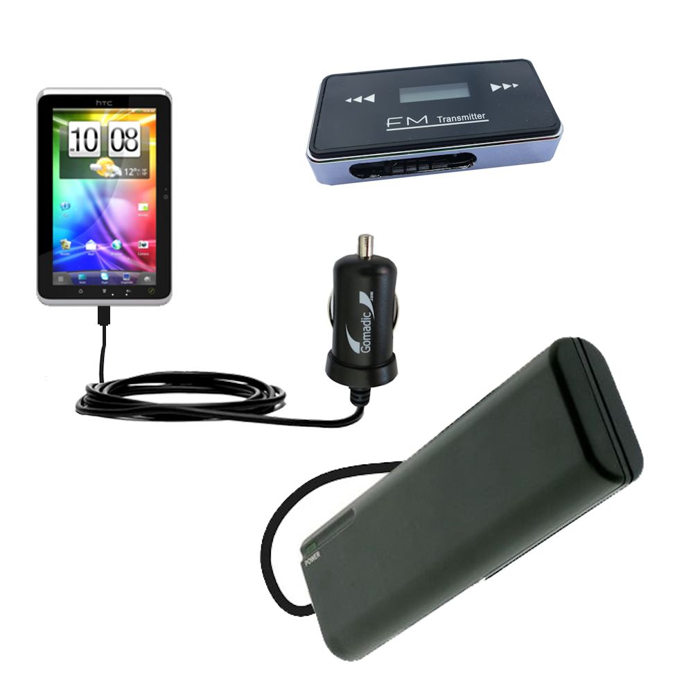 holiday accessory gift bundle set for the HTC Flyer