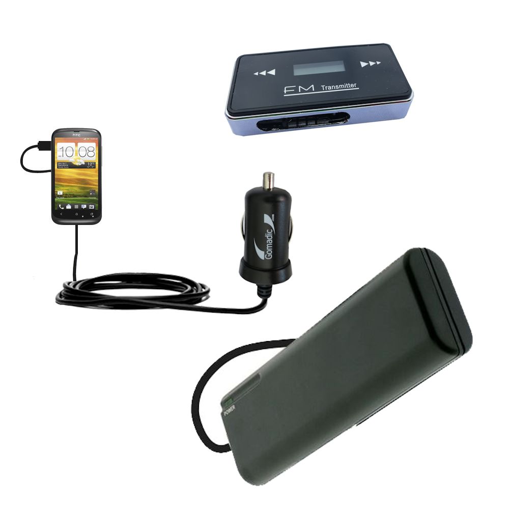 holiday accessory gift bundle set for the HTC One S / Ville