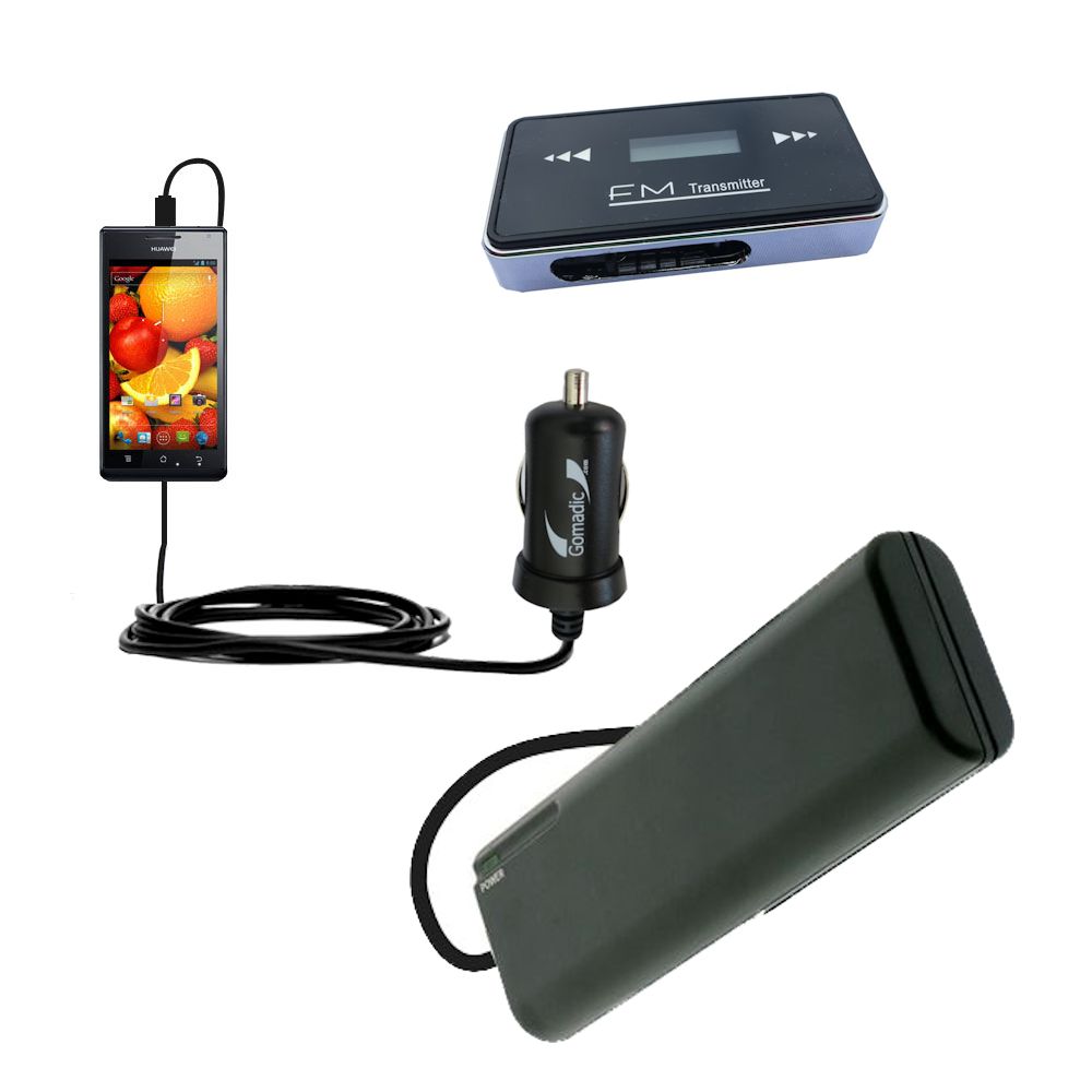 holiday accessory gift bundle set for the Huawei Ascend P1 S
