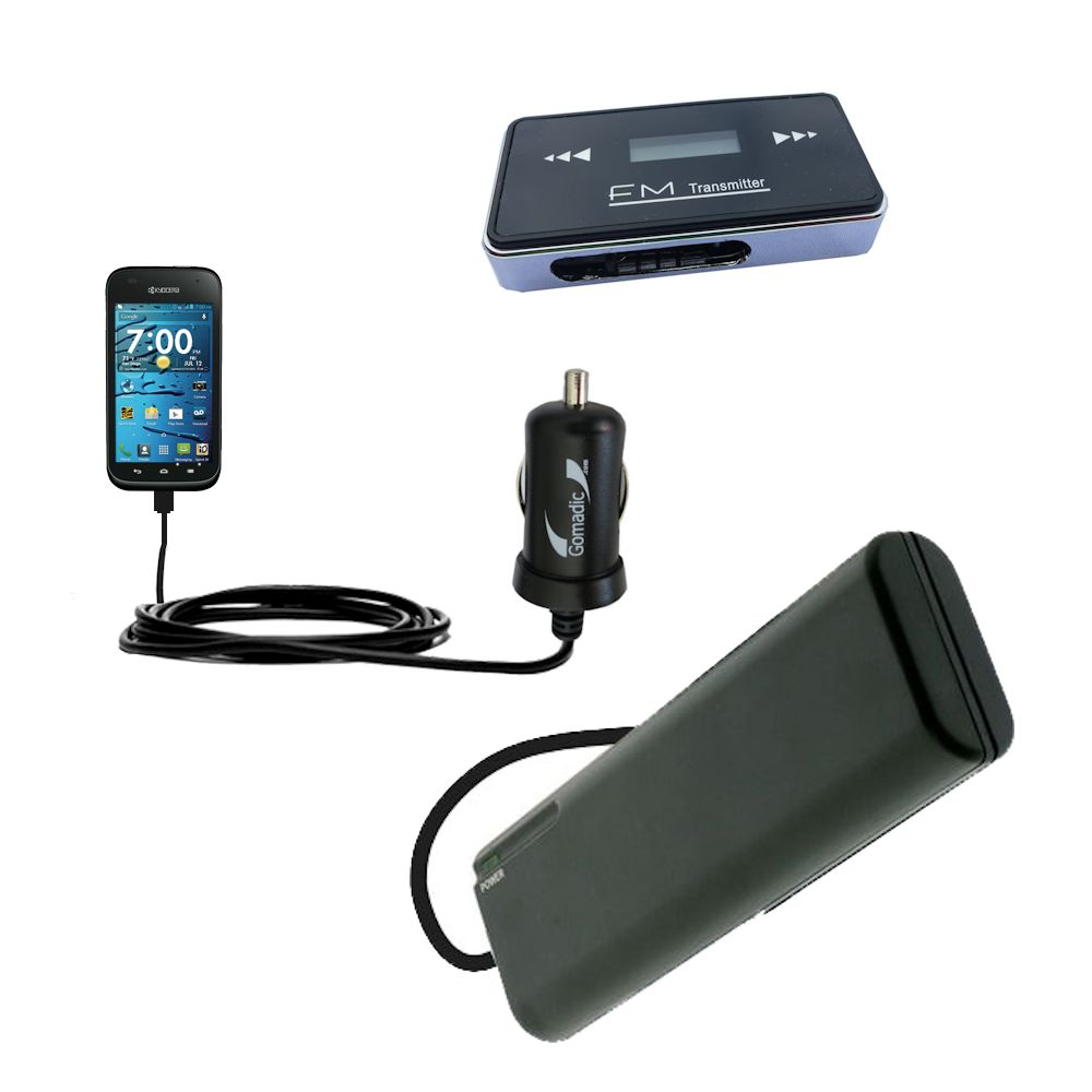 holiday accessory gift bundle set for the Kyocera Hydro XTRM