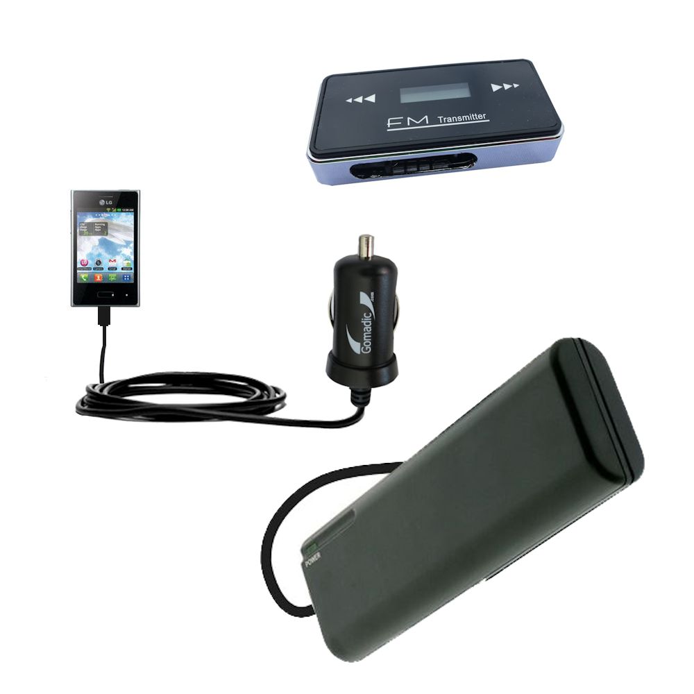 holiday accessory gift bundle set for the LG E400