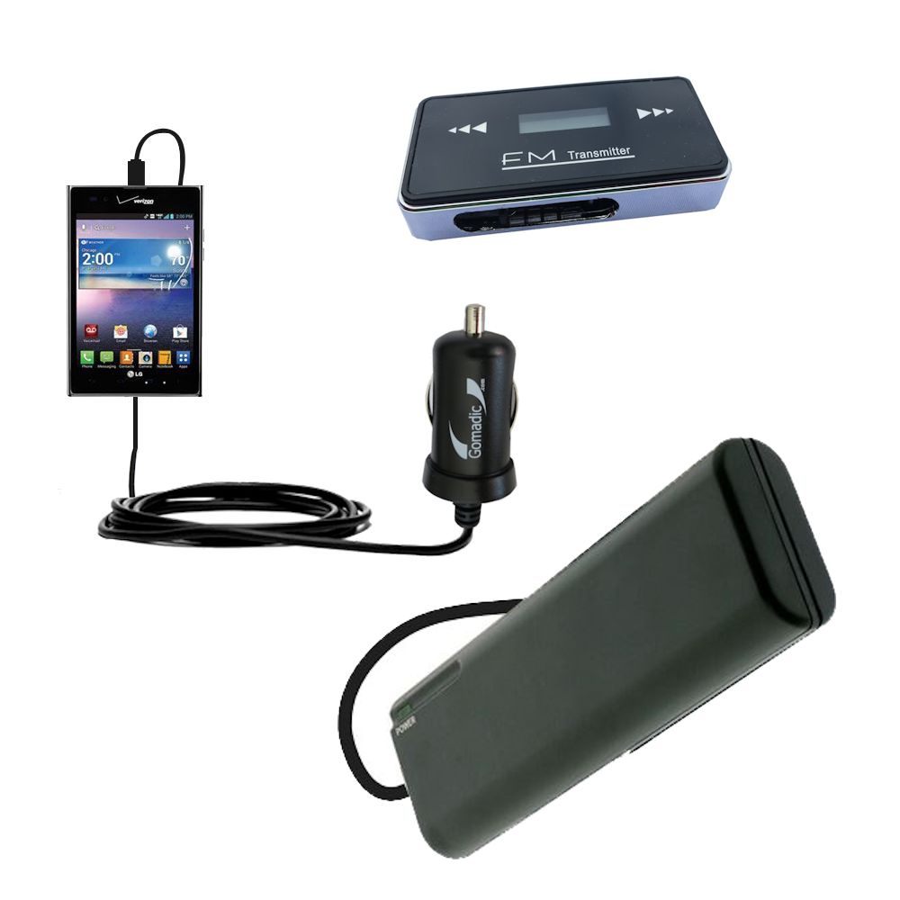 holiday accessory gift bundle set for the LG Intuition