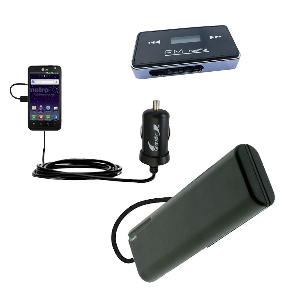 holiday accessory gift bundle set for the LG MS910