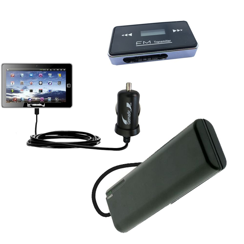 holiday accessory gift bundle set for the Linsay Cosmos F-7HD F-10HD