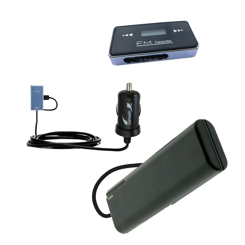 holiday accessory gift bundle set for the Microvision ShowWX Laser Pico