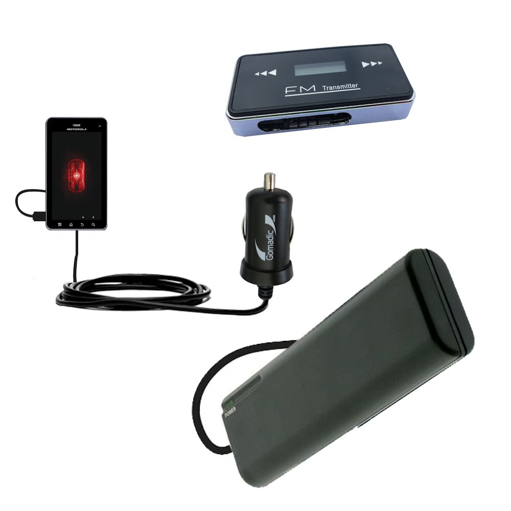 holiday accessory gift bundle set for the Motorola DROID 3
