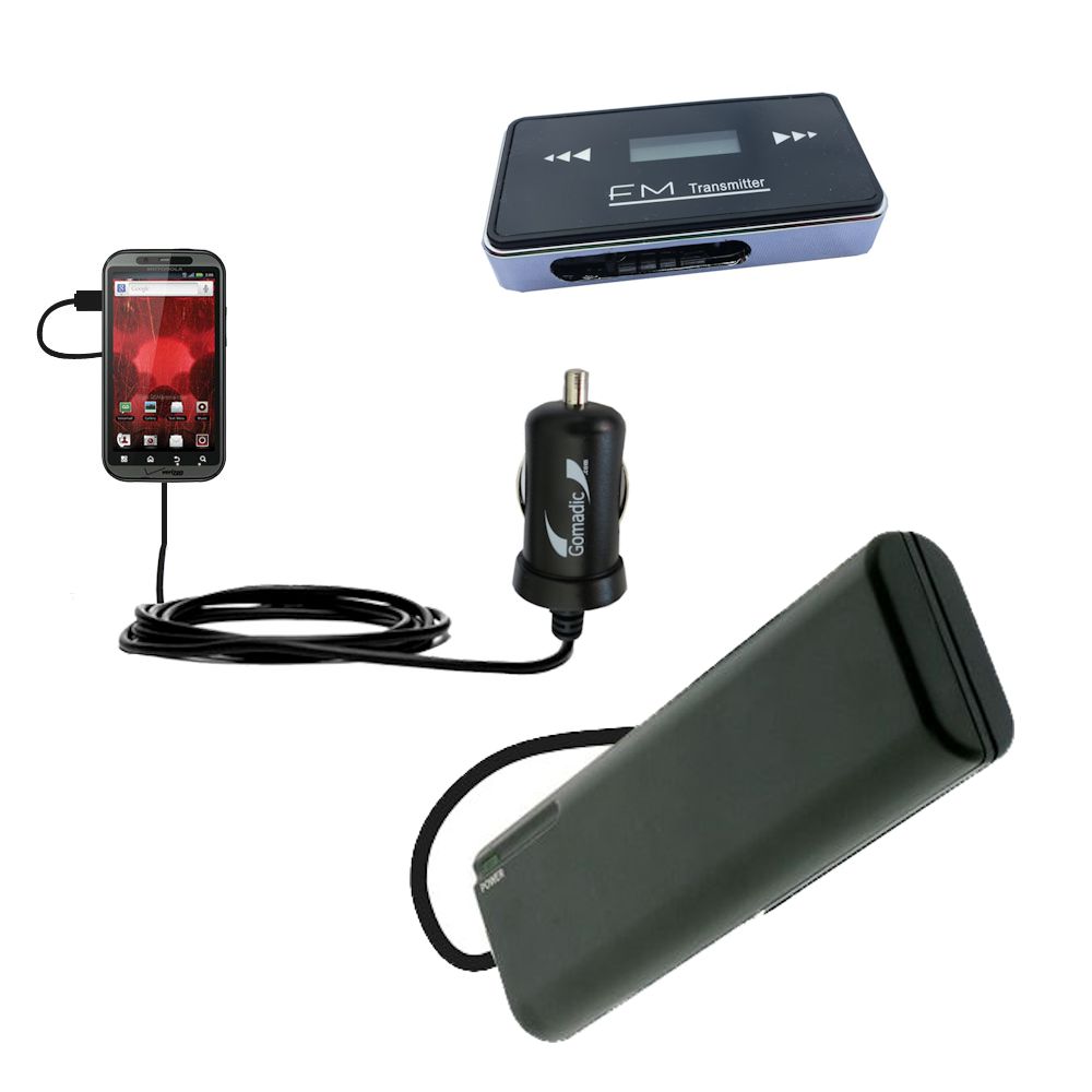 holiday accessory gift bundle set for the Motorola DROID Bionic